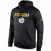 Men's Pittsburgh Steelers Nike Kick Off Staff Performance Pullover Hoodie - Black,baseball caps,new era cap wholesale,wholesale hats